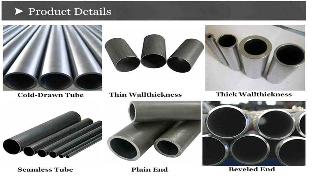 ASTM A283 T91 P91 P22 A355 P9 P11 4130 42CrMo 15CrMo Alloy Carbon Steel Pipe St37 C45 Sch40 A106 Gr. B A53 Seamless Steel Tube